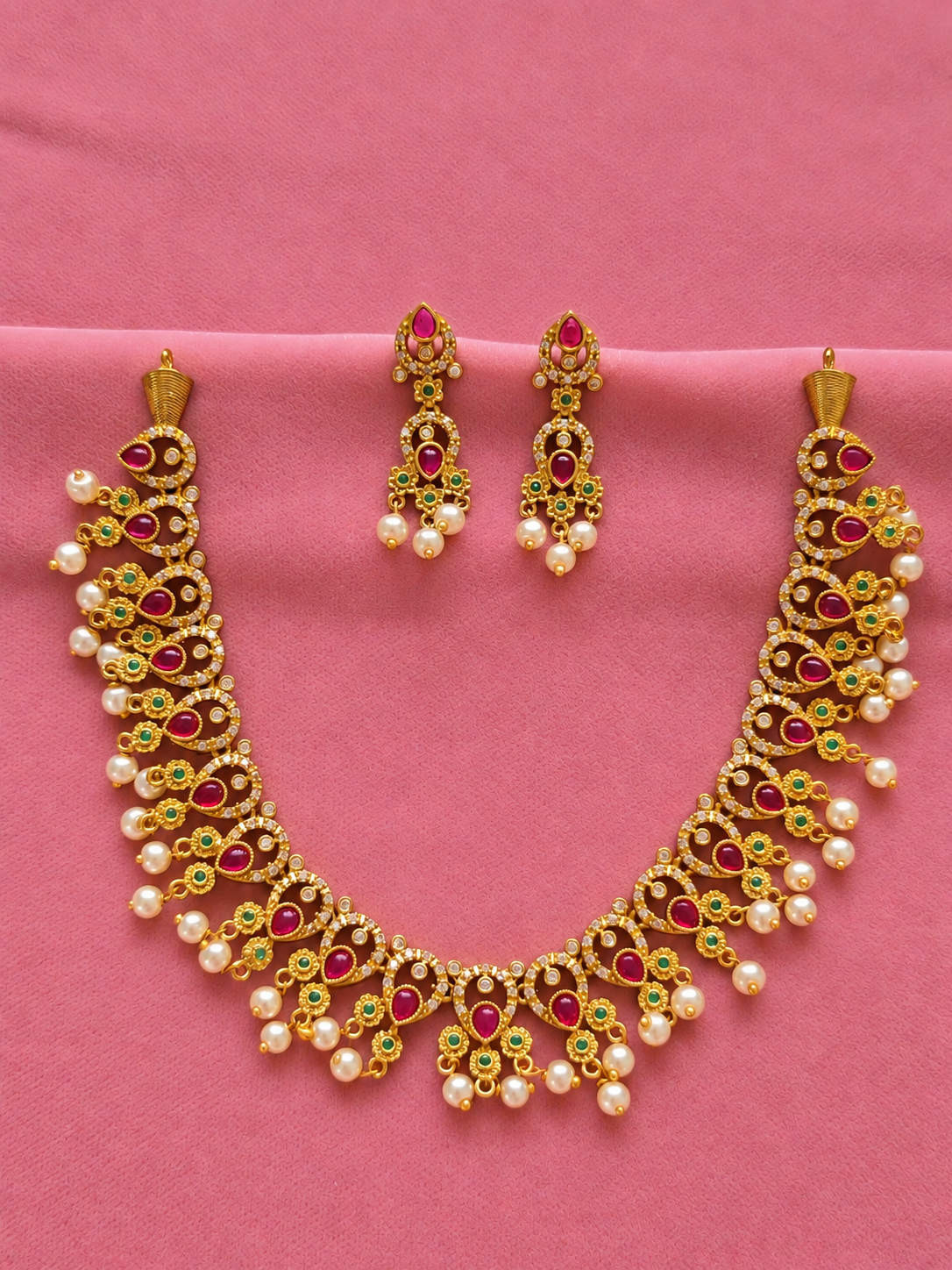 Trendy Necklace TNK001 - Image 2